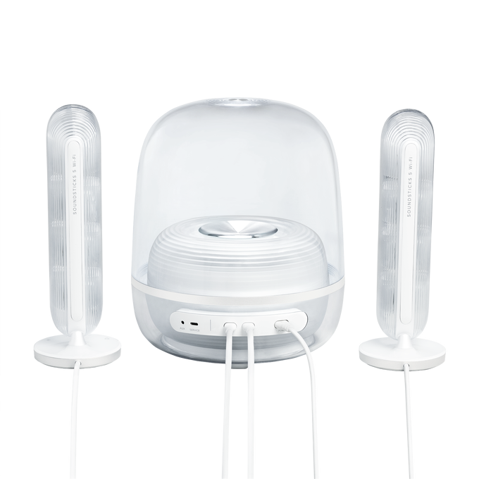 Boxa Harman Kardon Soundsticks 5 Wi-Fi, Alb [3]