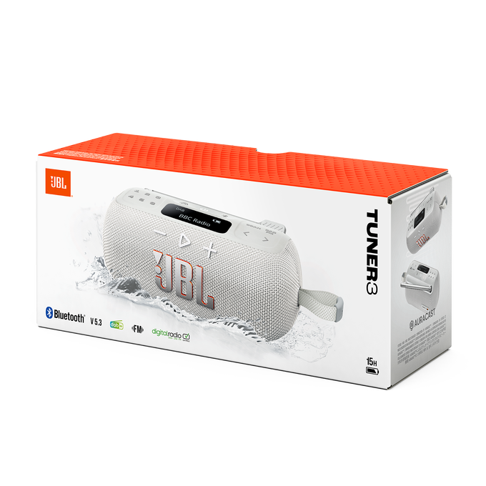 Boxa Portabila cu Radio JBL Tuner 3, Alb [7]