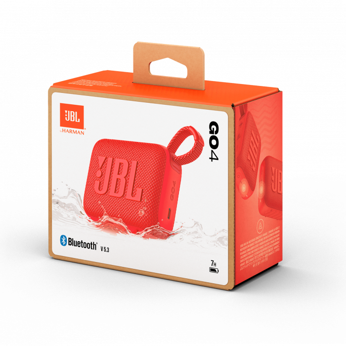 Boxa portabila JBL Go 4, Rosu [12]