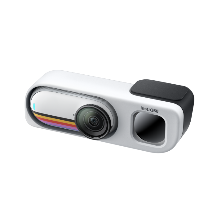Camera de actiune Insta360 GO 3S Retro Bundle (Special Edition), 128 GB, Canvas White [4]