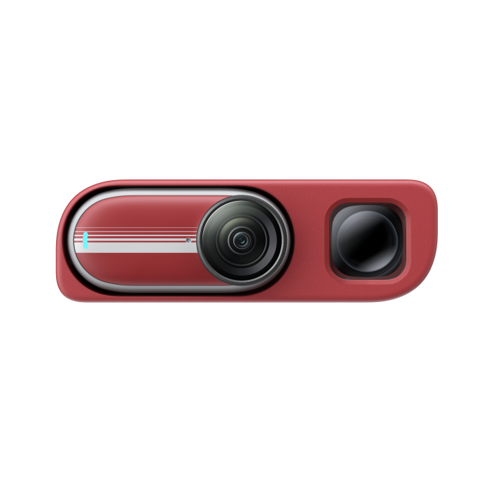 Camera de actiune Insta360 GO 3S Retro Bundle (Special Edition), 128 GB, Classic Red [5]