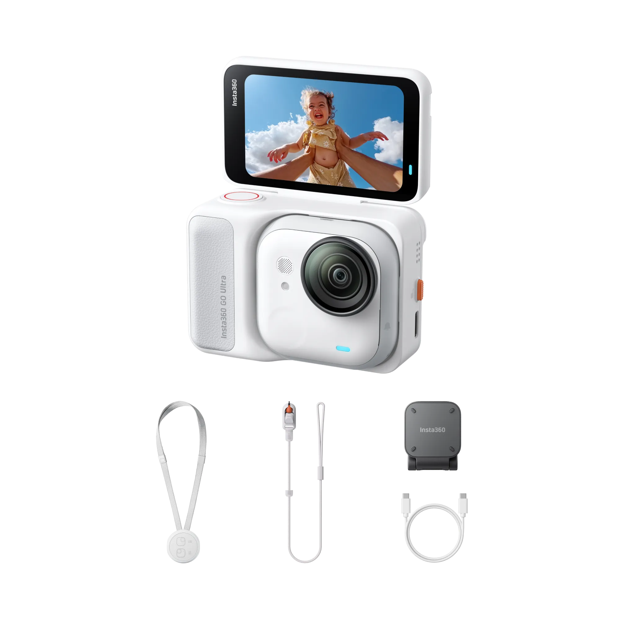 Camera Insta360 GO Ultra Standard Bundle Arctic White [1]