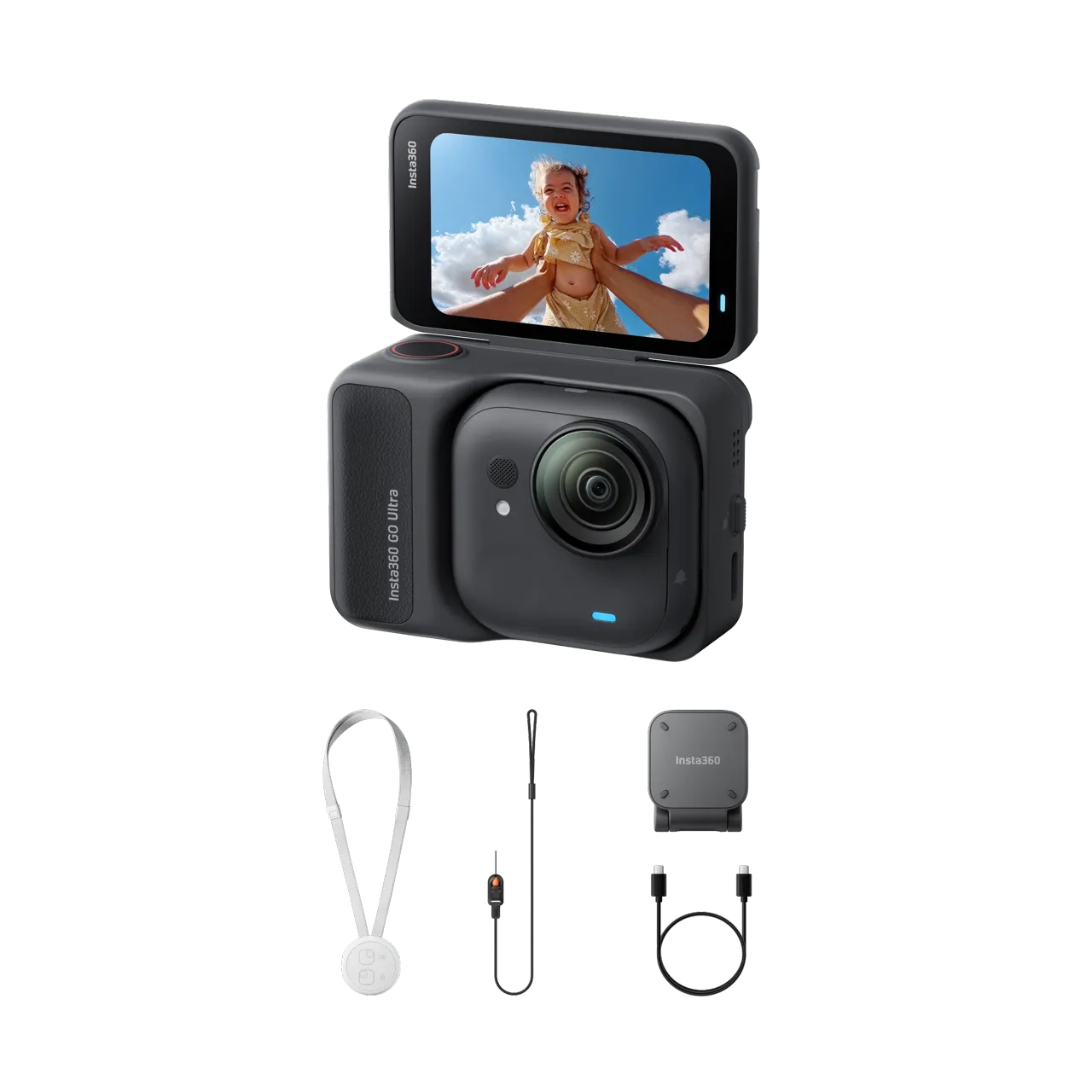 Camera Insta360 GO Ultra Standard Bundle Midnight Black [1]