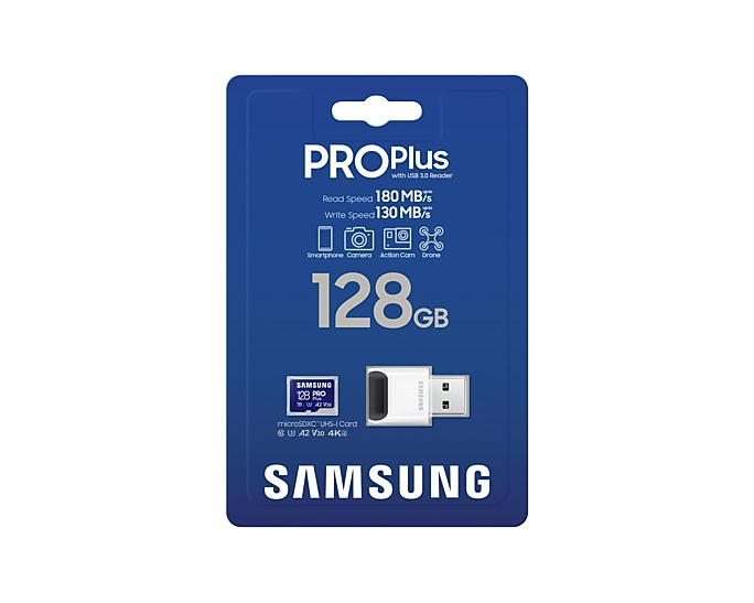 Card de memorie microSDXC Samsung PRO Plus 128GB [4]