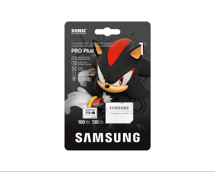 Card de memorie MicroSDXC Samsung PRO Plus Sonic the Hedgehog™ 1TB [3]