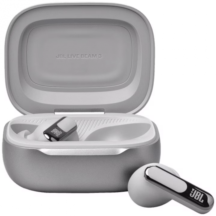 Casti In-Ear JBL Live Beam 3, Argintiu [2]