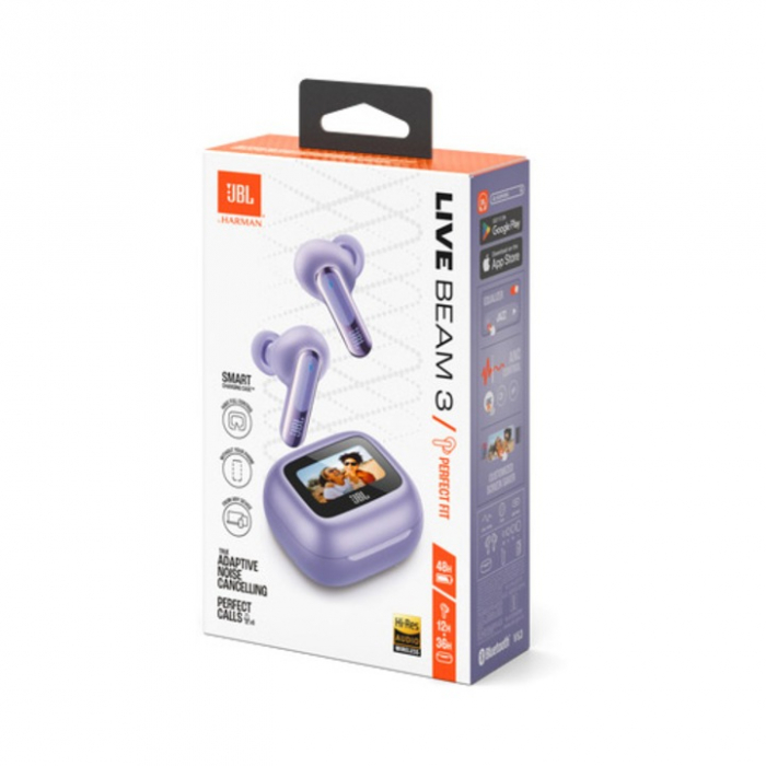 Casti In-Ear JBL Live Beam 3, Violet [12]