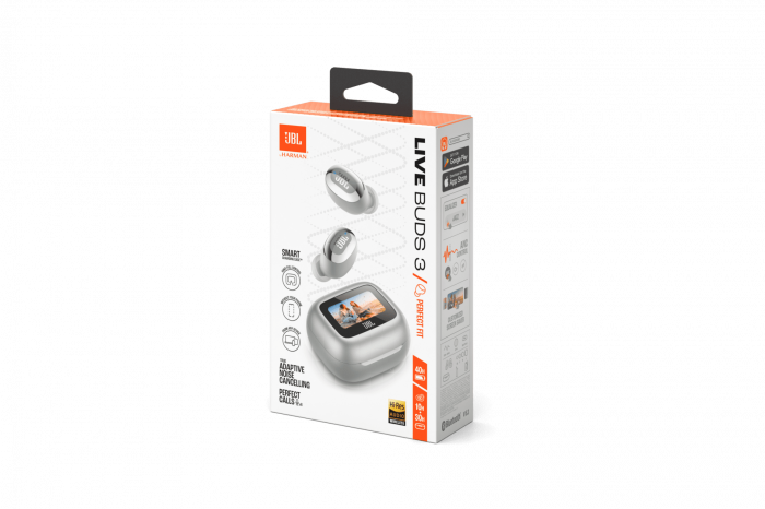 Casti In-Ear JBL Live Buds 3, Argintiu [9]