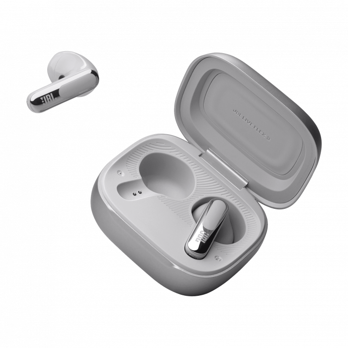 Casti In-Ear JBL Live Flex 3, Argintiu [10]