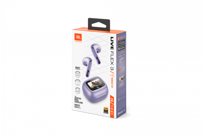 Casti In-Ear JBL Live Flex 3, Violet [12]