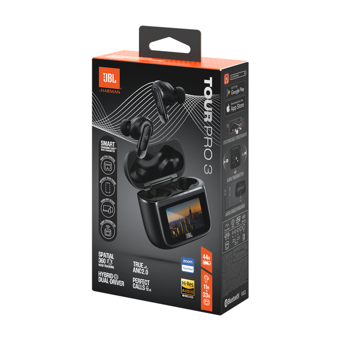 Casti In-ear JBL Tour Pro 3, Negru [14]