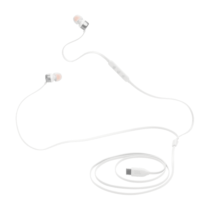 Casti In-Ear JBL Tune 310C, Alb [5]