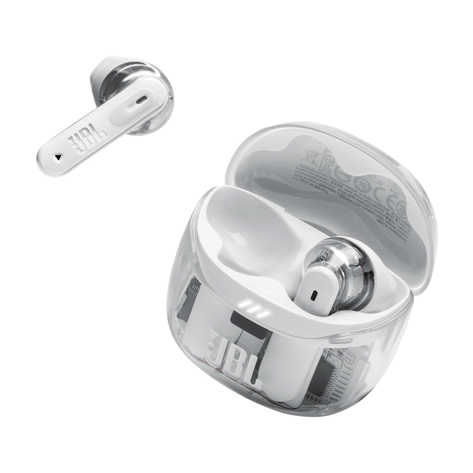 Casti In-Ear JBL Tune Flex 2 Ghost Edition, Alb transparent [8]