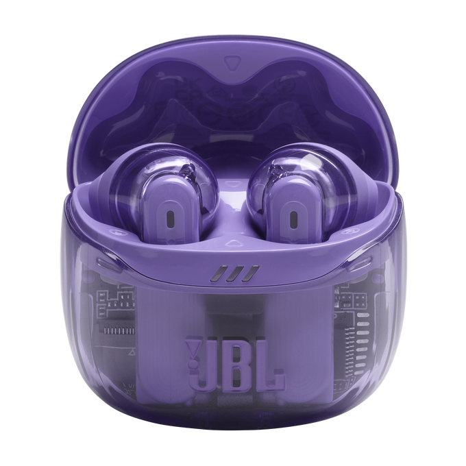 Casti In-Ear JBL Tune Flex 2 Ghost Edition, Violet transparent [9]