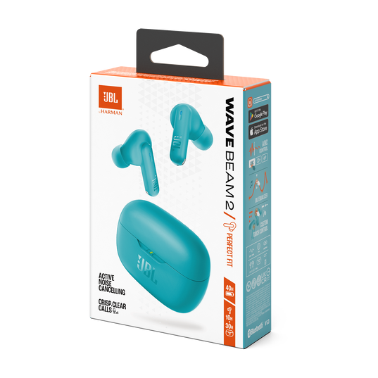 Casti In-Ear JBL Wave Beam 2, Albastru [11]
