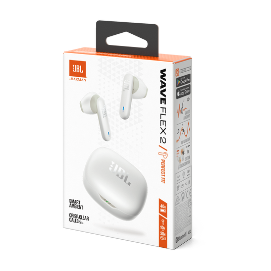 Casti In-Ear JBL Wave Flex 2, Alb [11]