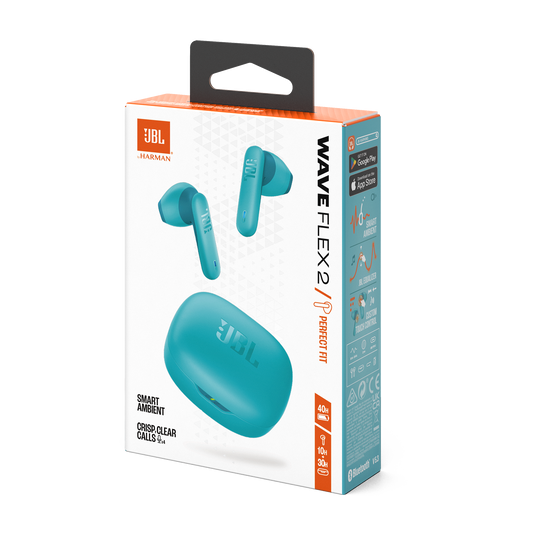 Casti In-Ear JBL Wave Flex 2, Albastru [11]