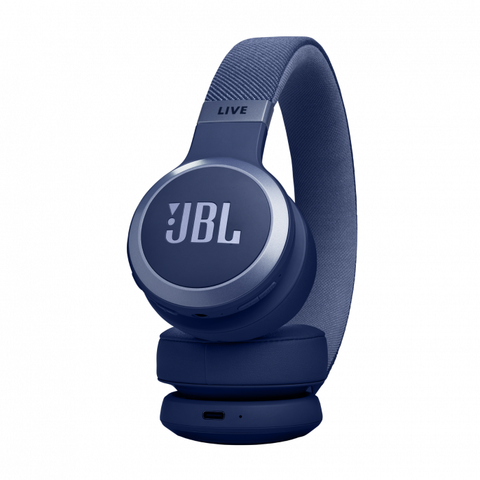 Casti On-Ear JBL Live 670NC, Albastru [9]