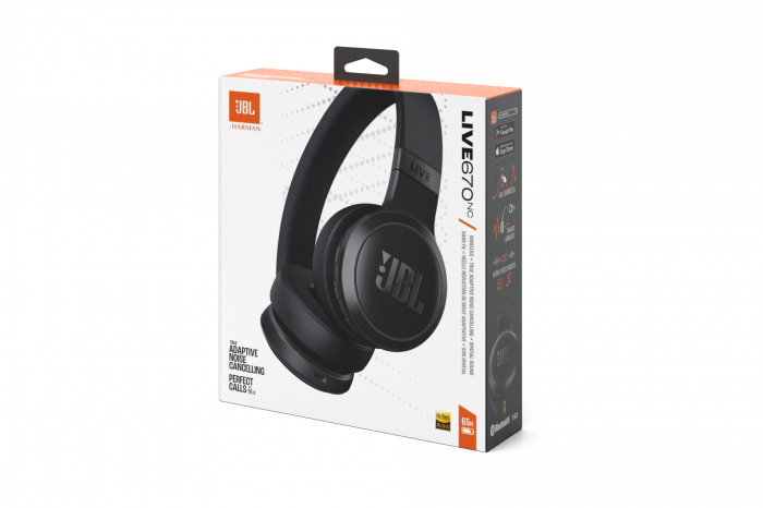 Casti On-Ear JBL Live 670NC, Negru [11]