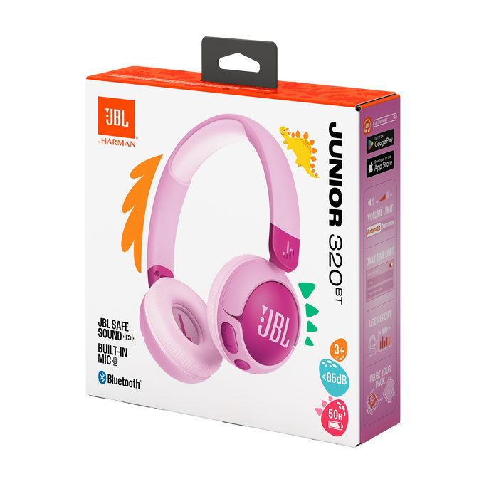 Casti On-Ear JBL Junior 320BT, Violet [8]