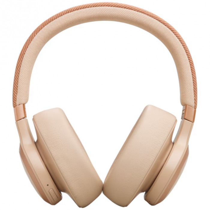 Casti Over-Ear JBL Live 770NC, Bej [4]