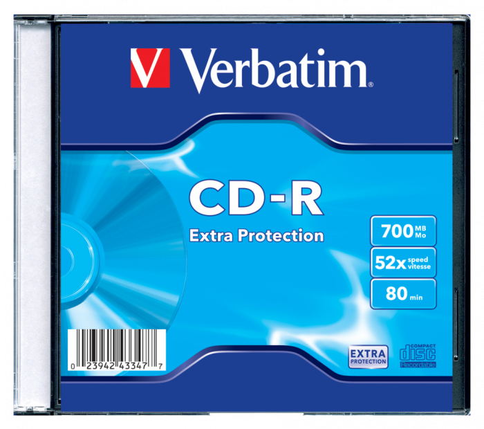 CD-R VERBATIM, 52x, 700MB, 1 buc [2]