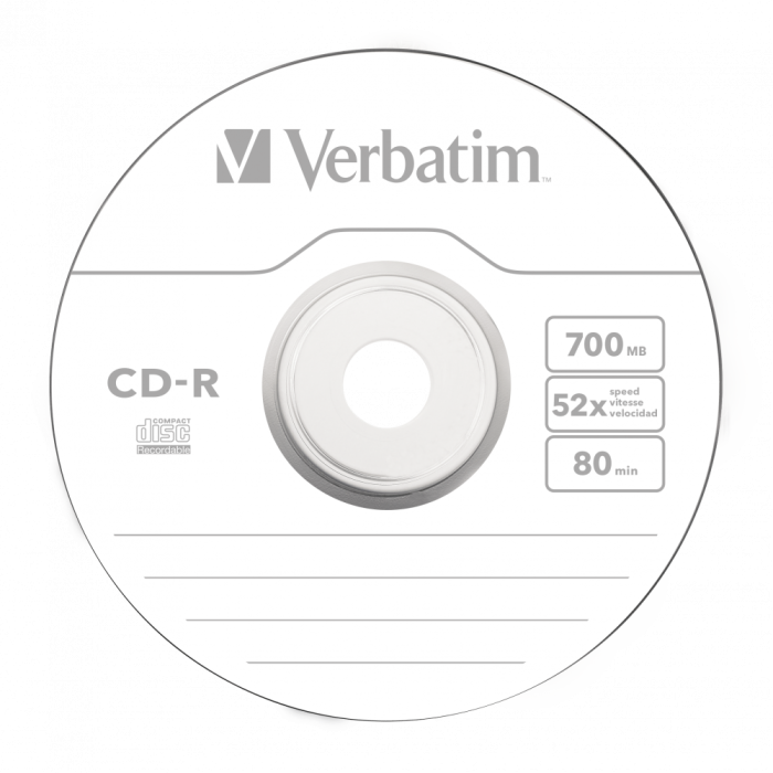 CD-R VERBATIM, 52x, 700MB, 25 buc [3]
