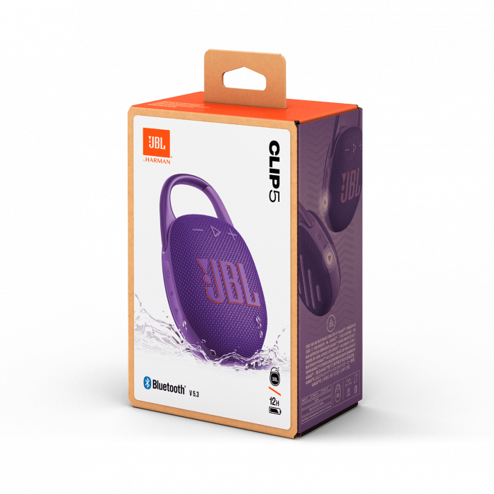 Boxa Portabila JBL Clip5, Violet [9]