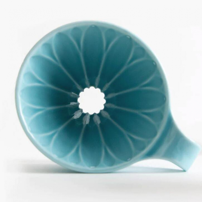 Dripper CAFEC Arita Cone Flower, 4 cesti, Albastru [3]