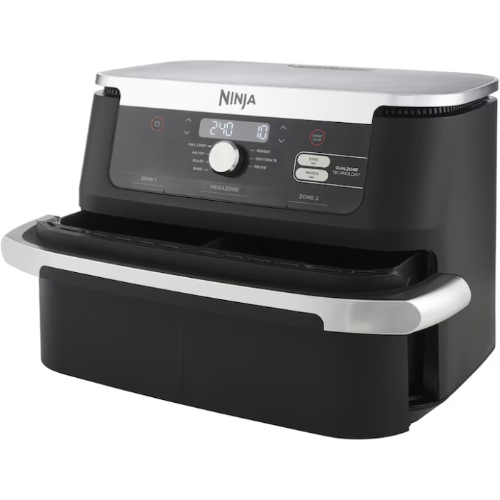 Friteuza cu aer cald Ninja FlexDrawer AF500EU, Negru [4]
