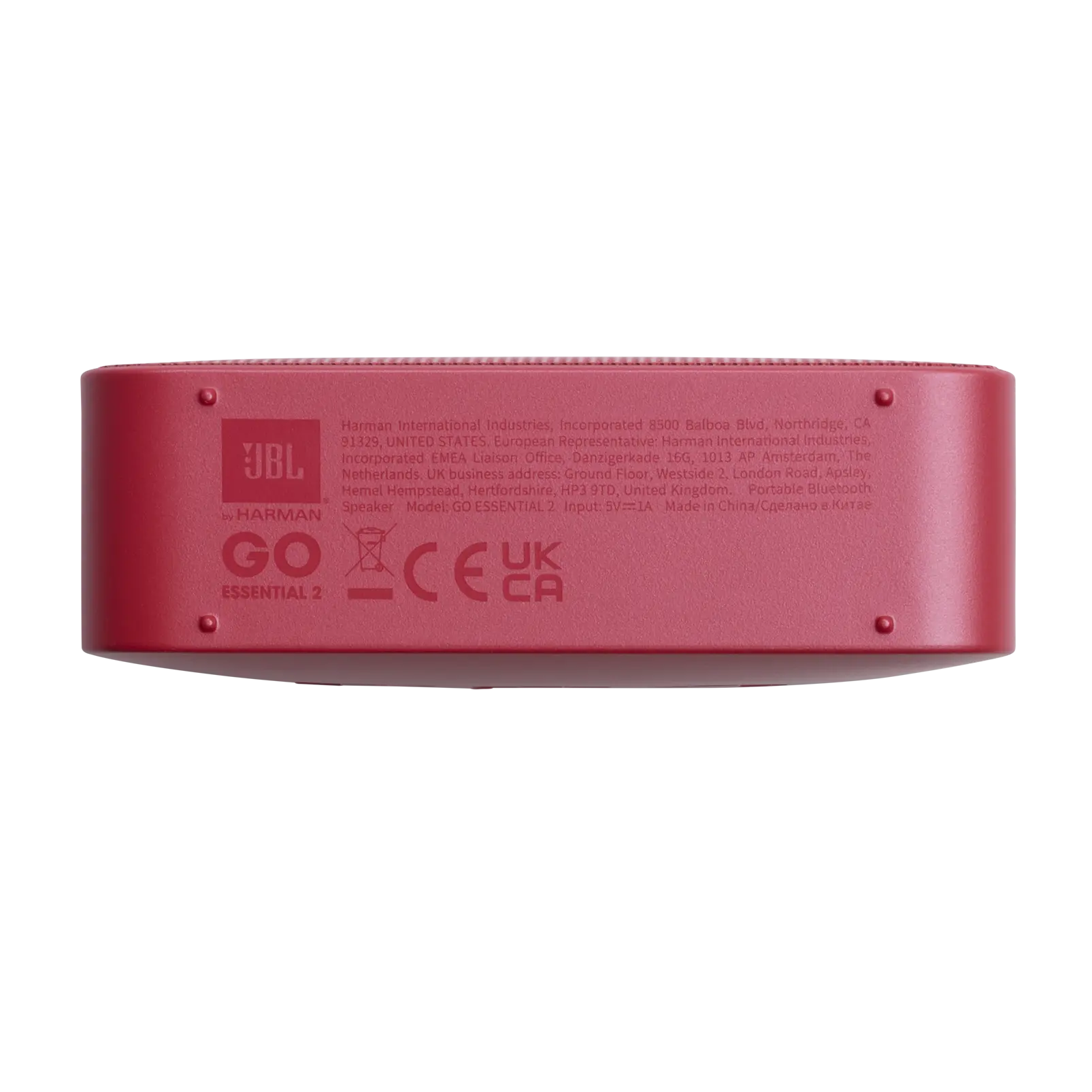 Boxa portabila JBL Go Essential 2, Rosu [7]