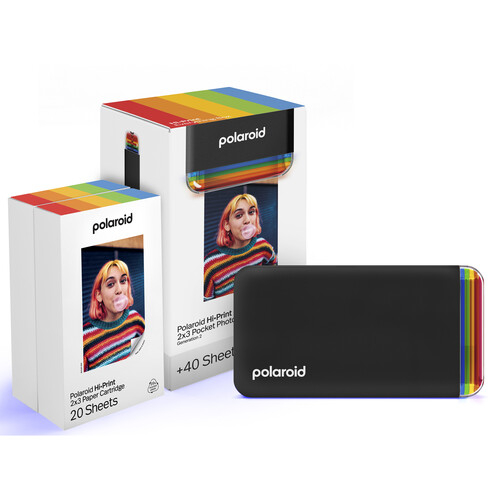 Imprimanta foto Polaroid Hi Print 2x3 Generation 2 Everything Box, Negru [1]