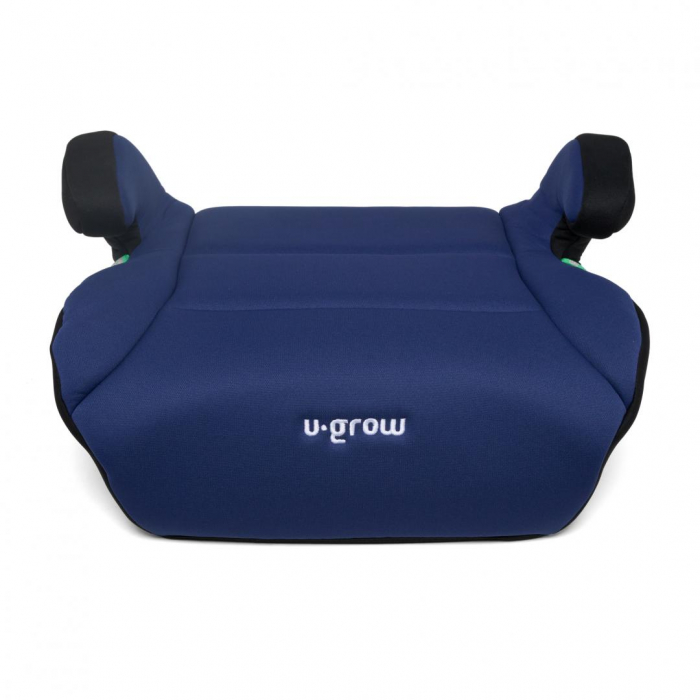 Inaltator auto U-GROW, R129, fara ISOFIX, 15-36 kg, 125-150 cm, Albastru / Negru [3]