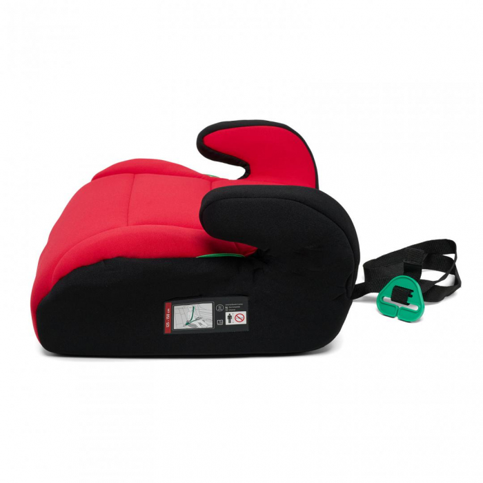 Inaltator auto U-GROW, R129, ISOFIX, 15-36 kg, 125-150 cm, Rosu / Negru [2]