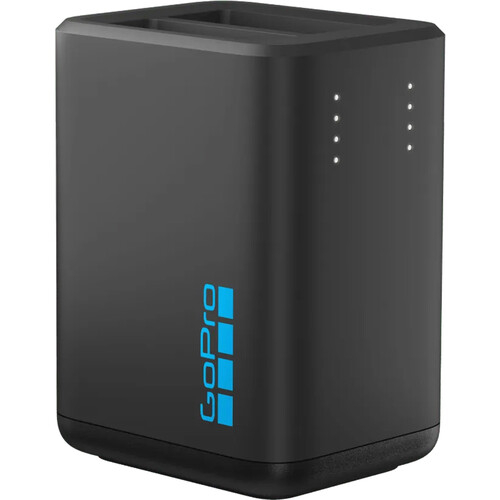 Incarcator dublu GoPro pentru HERO13 Black + 2 acumulatori Enduro 1900mAh [2]