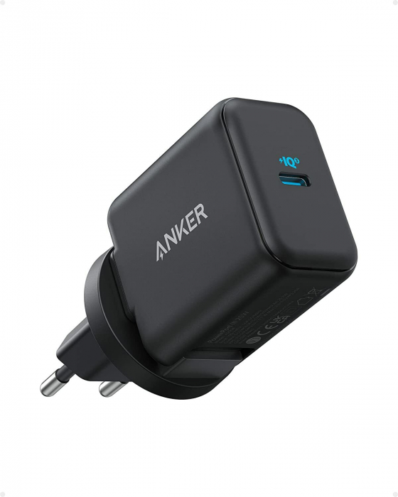 Incarcator retea Anker 312 Ace, 25W, USB-C, Negru [1]