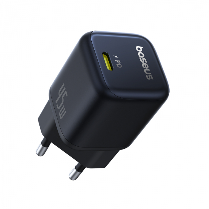 Incarcator retea Baseus PicoGo, 45W, USB-C, Negru [1]