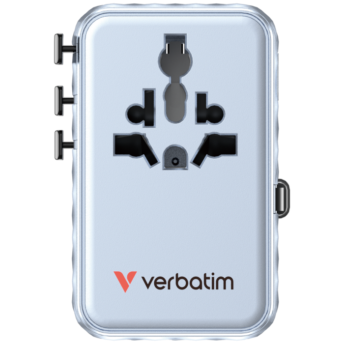 Incarcator Verbatim Charge 'n' Travel 100W, GaN III, Albastru [3]