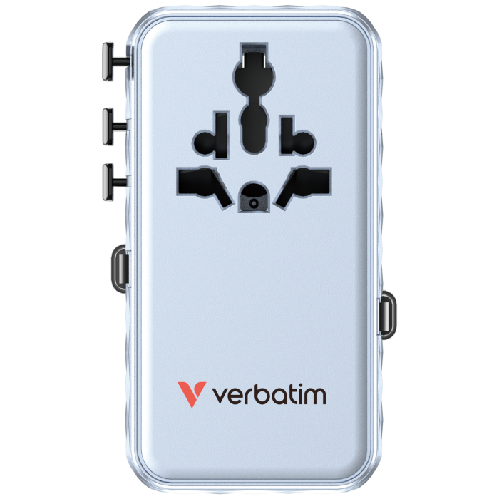 Incarcator Verbatim Charge 'n' Travel 70W, GaN III, Albastru [3]