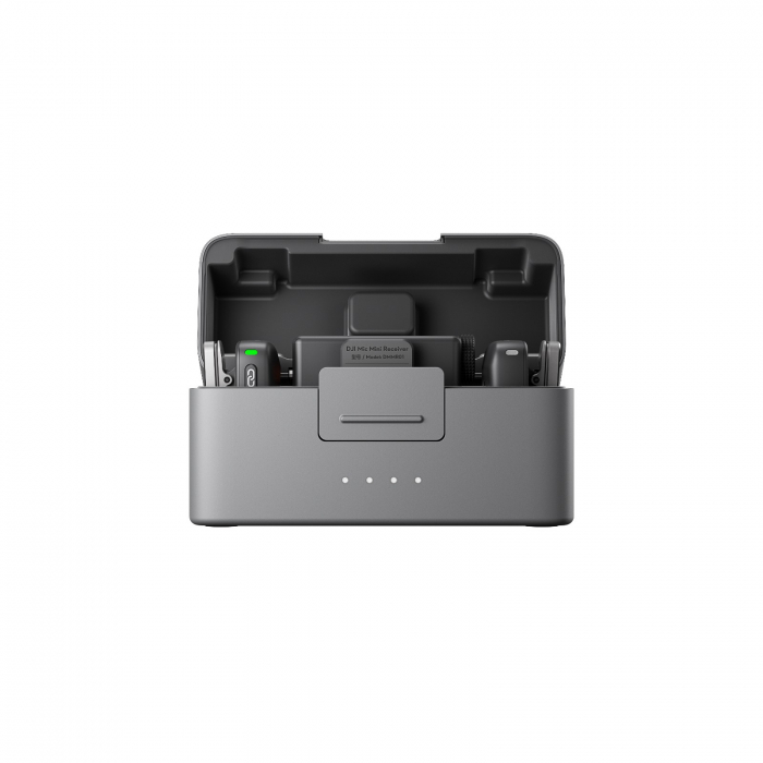 Kit DJI MIC Mini, 2x microfon, 1 x receptor, 1x statie incarcare [4]