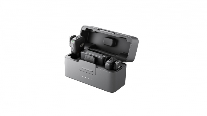 Kit DJI MIC Mini, 2x microfon, 1 x receptor, 1x statie incarcare [2]