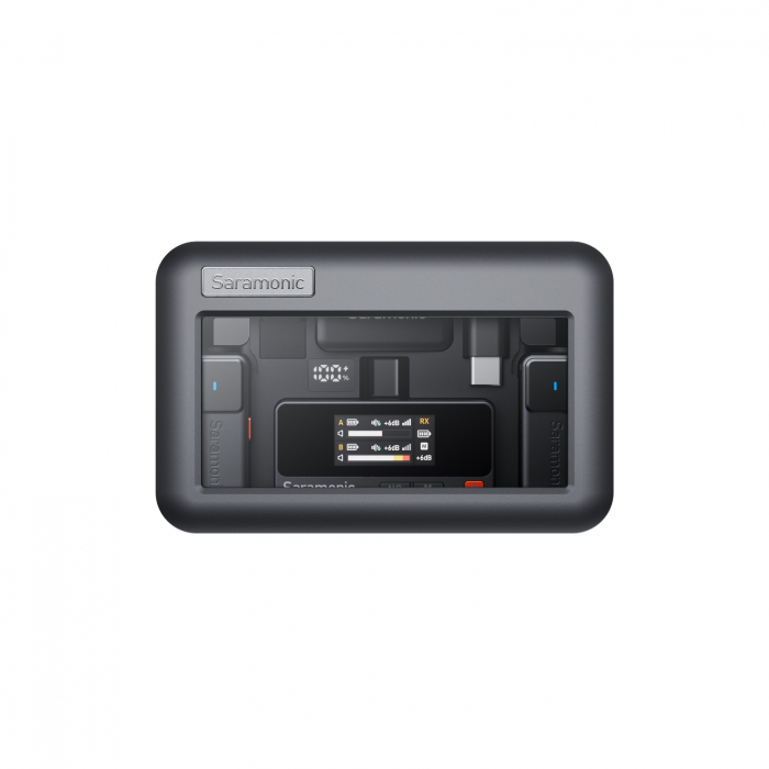 Kit linie wireless Saramonic Air, 2x microfon, 1x receptor, 2x lavaliere [5]