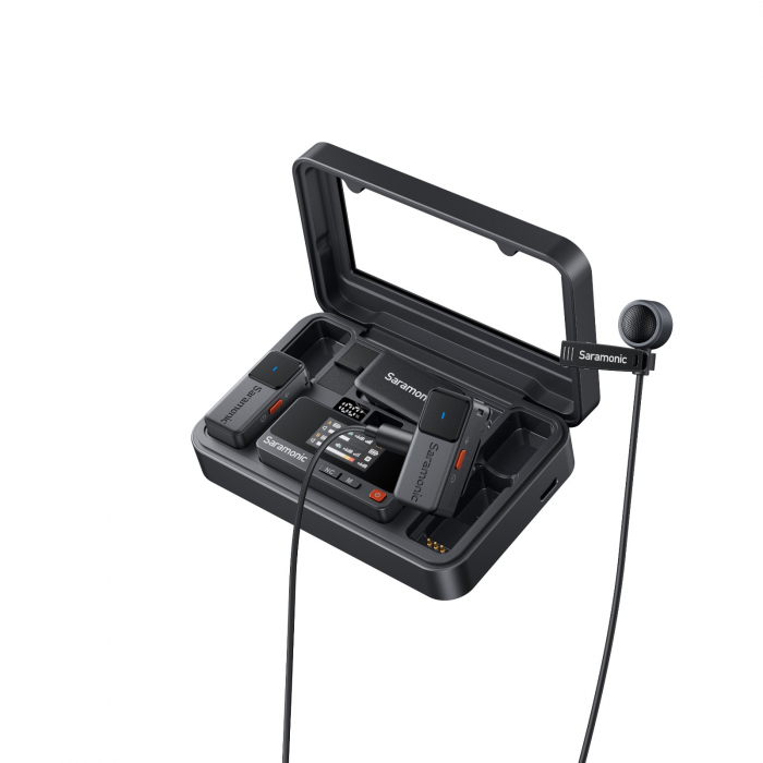 Kit linie wireless Saramonic Air, 2x microfon, 1x receptor, 2x lavaliere [3]