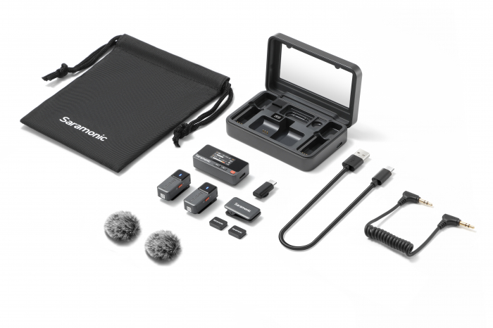 Kit linie wireless Saramonic Air, 2x microfon, 1x receptor [1]