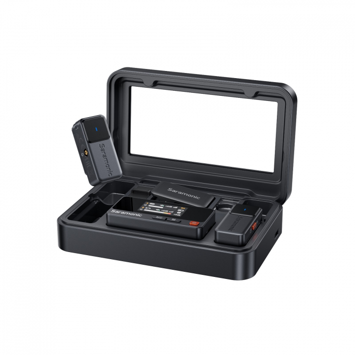 Kit linie wireless Saramonic Air, 2x microfon, 1x receptor [2]