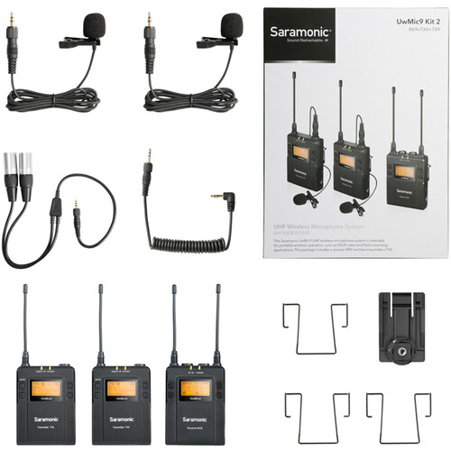 Kit linie wireless Saramonic UwMic9 Kit2 [2]