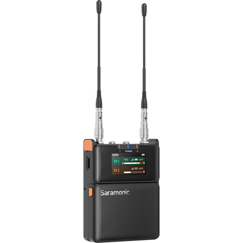 Kit linie wireless UHF Saramonic K9 Digital Duo, 2x microfon, 1x receptor [11]