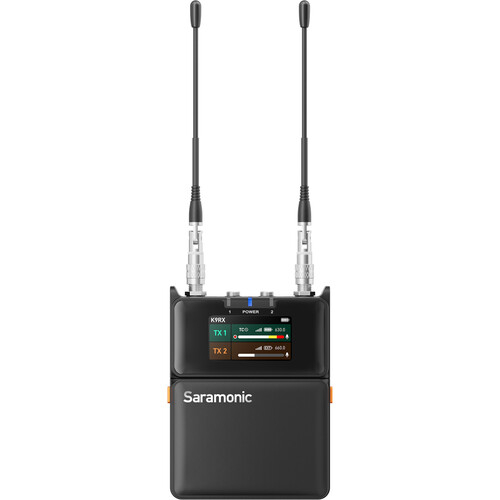 Kit linie wireless UHF Saramonic K9 Digital Duo, 2x microfon, 1x receptor [8]