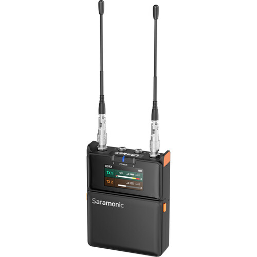 Kit linie wireless UHF Saramonic K9 Digital Duo, 2x microfon, 1x receptor [9]