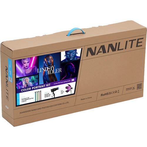 Kit Nanlite Lindsay Adler Color Portrait, 1 lampa Forza 60C & 4 tuburi PavoTube II 15C LED [8]